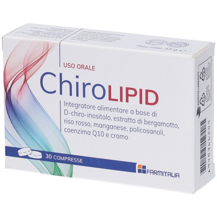 Chirolipid Farmitalia 30 Compresse