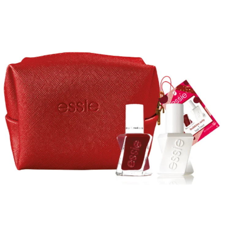 Pochette Core Red Essie Kit Xmas 22