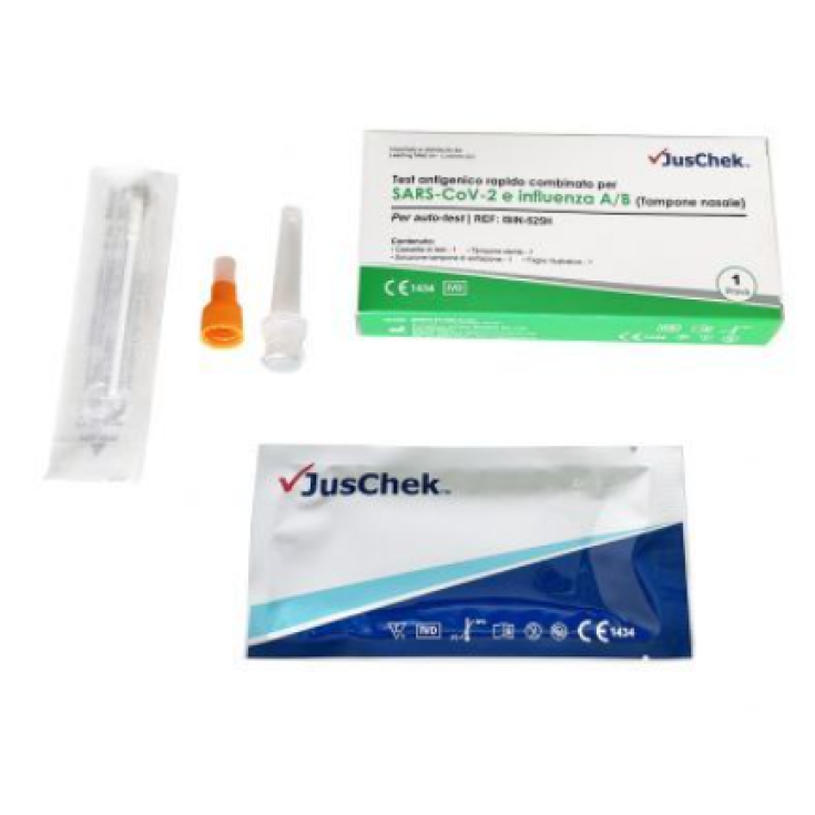 Sars-Cov-2 E Influenza A/B JusCheck 1 Test