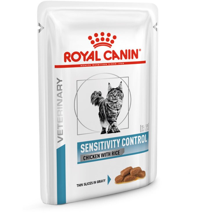 Veterinary Diet Cat Sensitivity Control con Pollo e Riso - 12X85GR