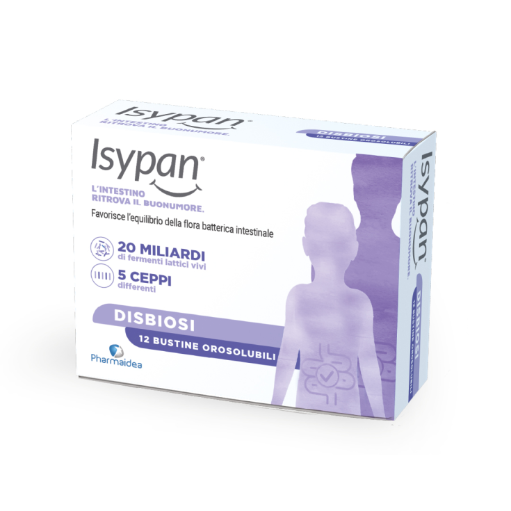 Isypan® Disbiosi Pharmaidea 12 Bustine Orosolubili