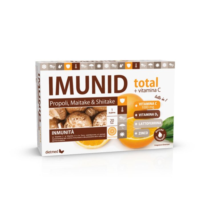 Imunid Total + Vitamin C DietMed 20 Fiale