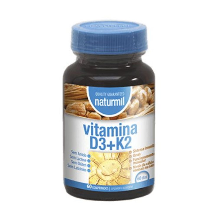 Vitamina D3 + K2 Naturmil 60 Compresse