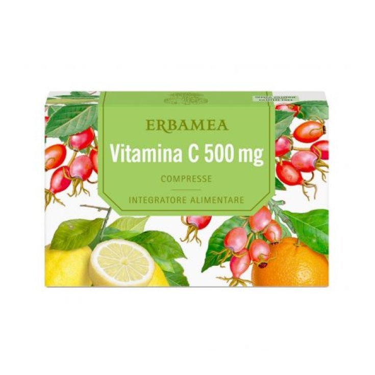 Vitamina C 500mg Erbamea 20 Bustine 