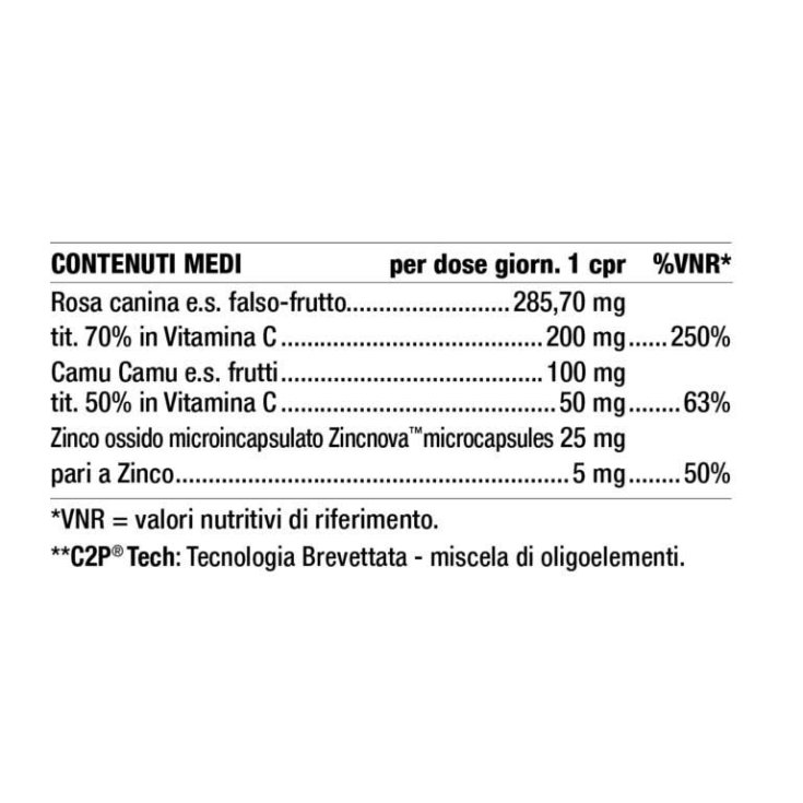 Nutriva® Natural C Masticabile 60 Cpr - Farmacia Loreto
