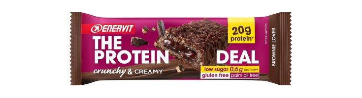 The Protein Deal 20 Crunchy&Creamy Brownie Lover Enervit 55g