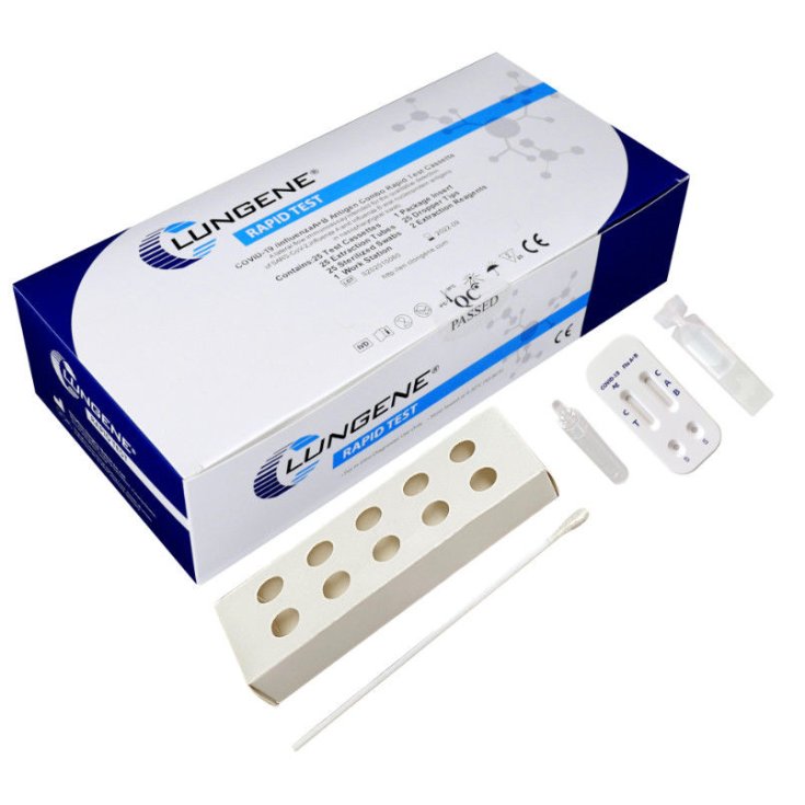 Covid-19- Antigen Rapid Test Cassette Clungene 25 Test