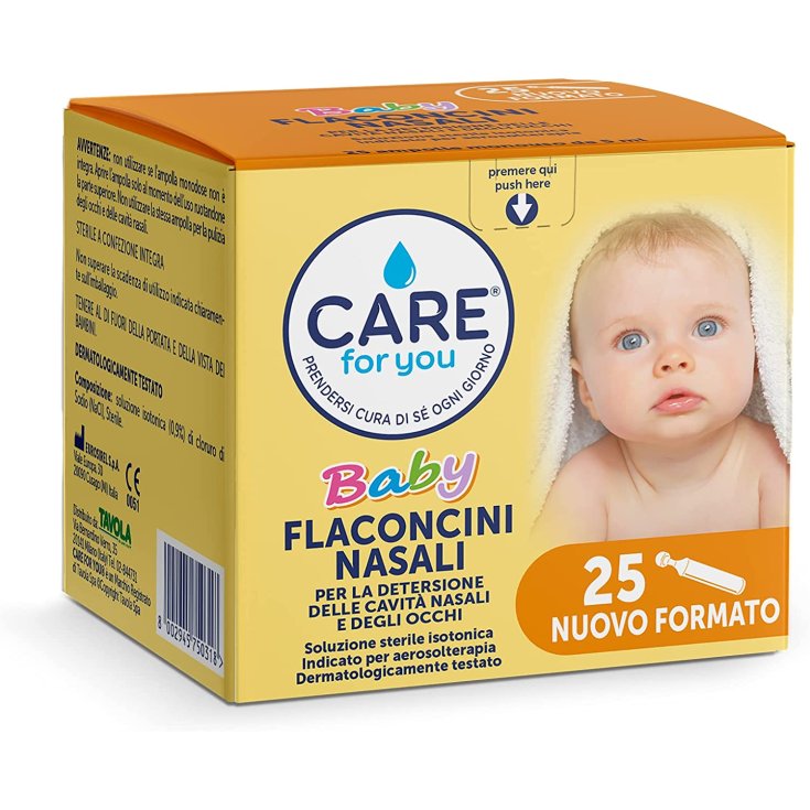 Flaconcini Nasali Baby Care for You 25 Monodose