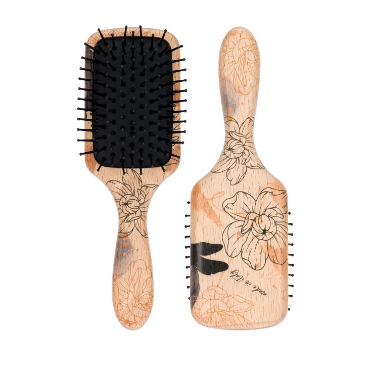 Spazzola Mignon Black Flower BeautyTime 1 Pezzo