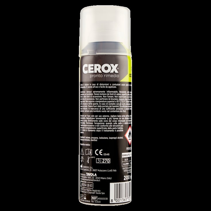 Ghiaccio spray per contusioni 200ml