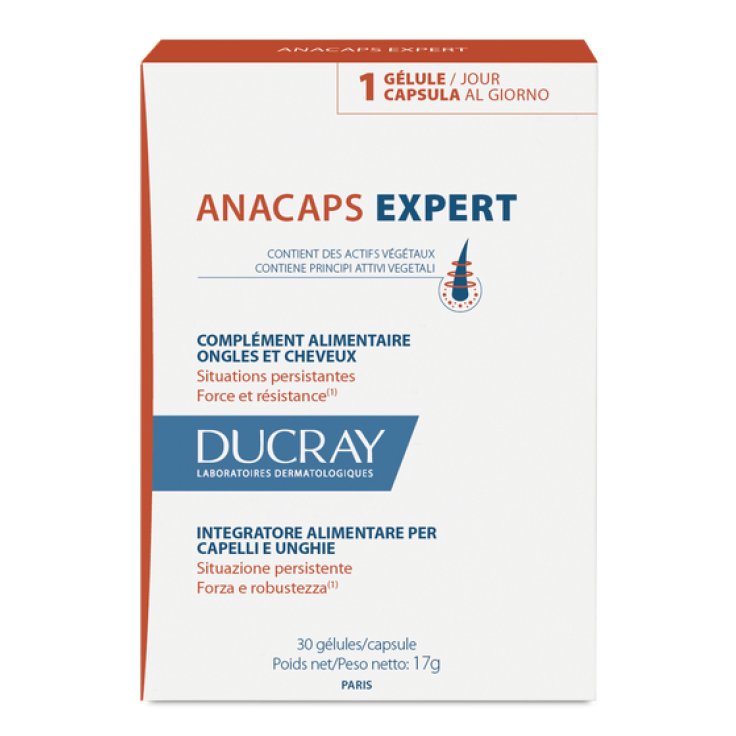 Anacaps Expert Capelli E Unghie Ducray 30 Capsule