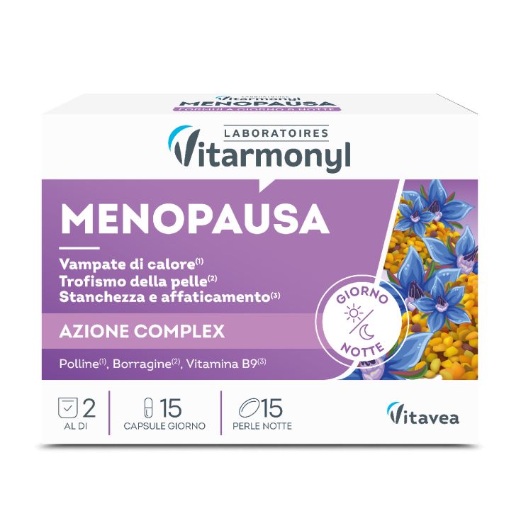 Menopausa Vitarmonyl 15 Capsule Giorno / 15 Perle Notte