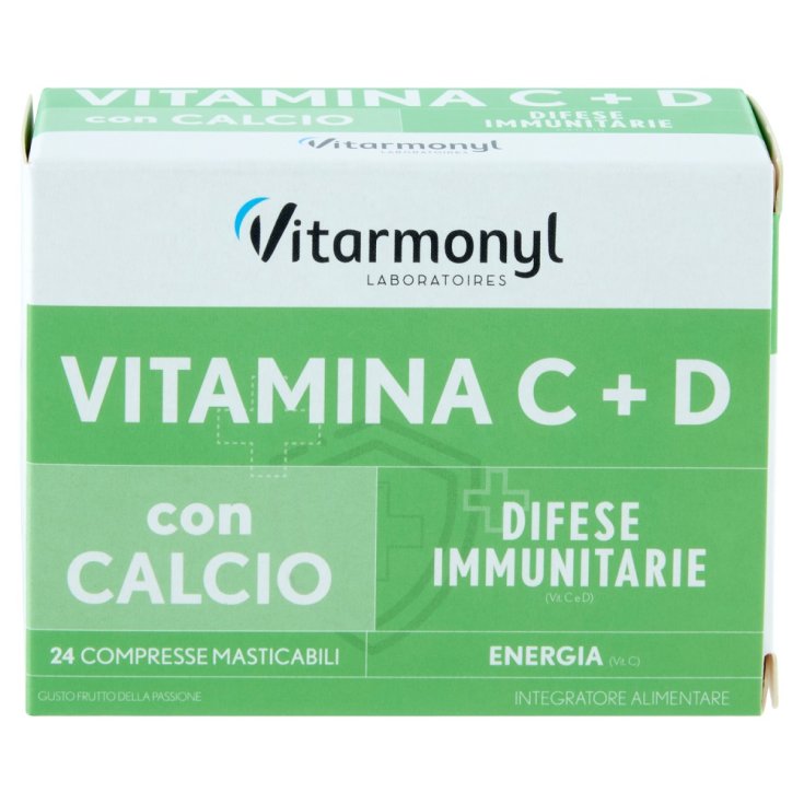 Vitamina C+D Vitarmonyl 24 Compresse Masticabili