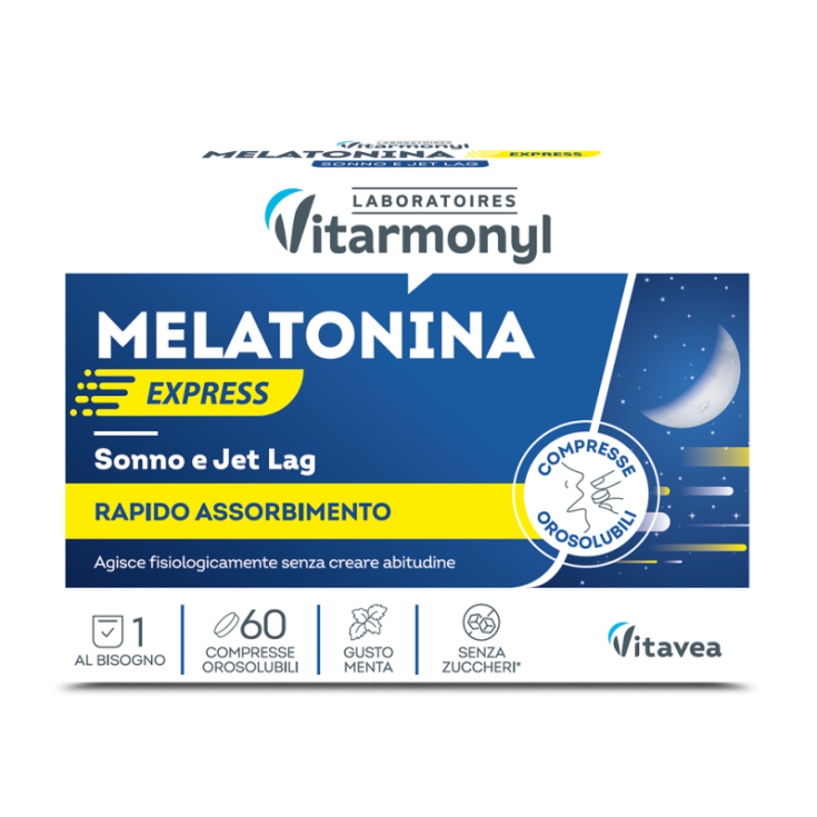 Melatonina Express Vitarmonyl 60 Compresse Orosolubili