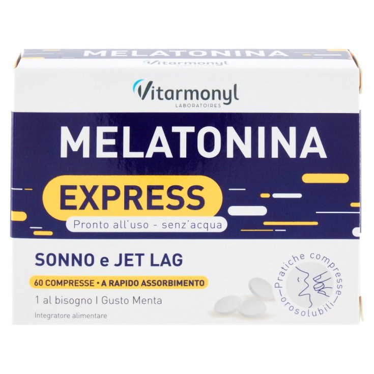 Melatonina Express Vitarmonyl 60 Compresse Orosolubili