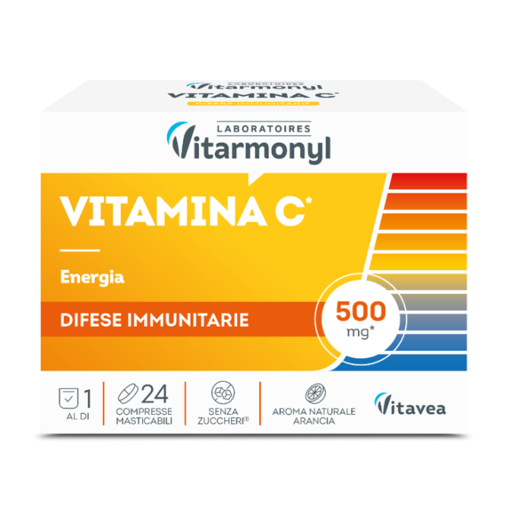 Vitamina C 500 Vitarmonyl 24 Compresse Masticabili