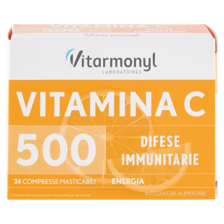Vitamina C 500 Vitarmonyl 24 Compresse Masticabili