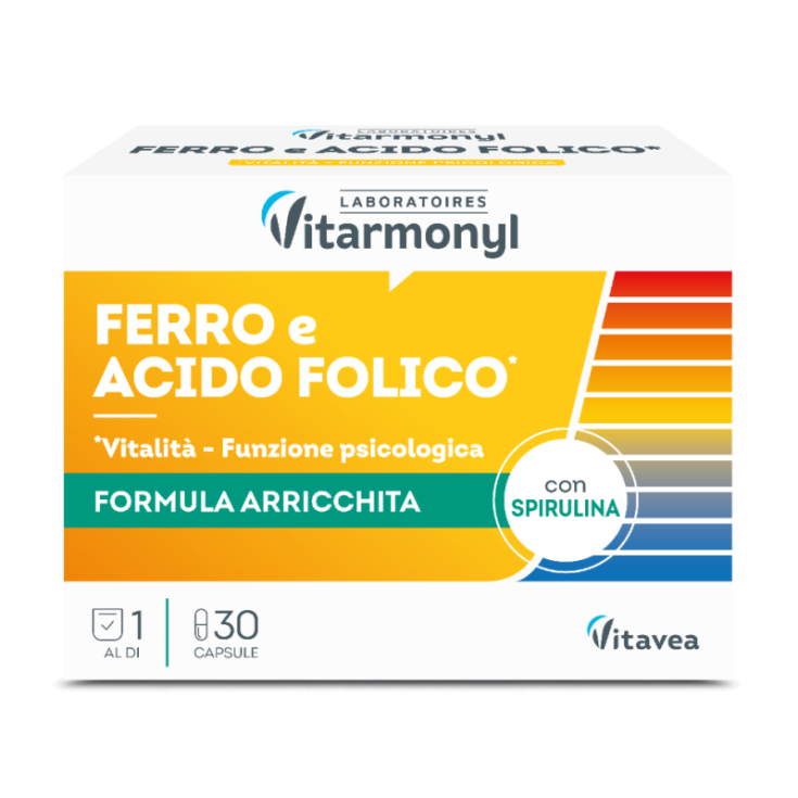 Ferro E Acido Folico Vitarmonyl 30 Capsule