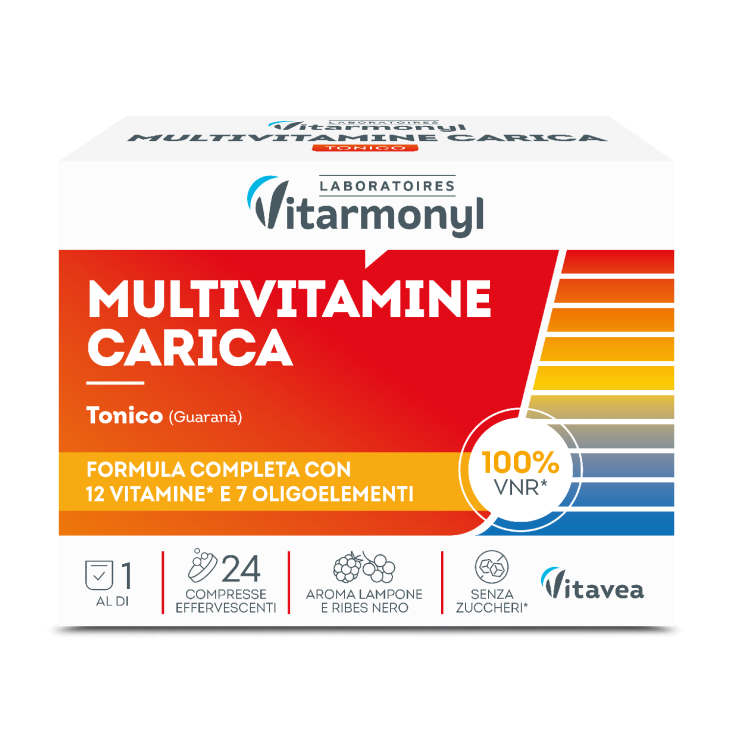 Multivitamine Carica Vitarmonyl 24 Compresse Effervescenti