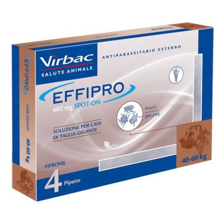 Effipro Spot-On Cane 4 Pipette - 40 a 60 Kg