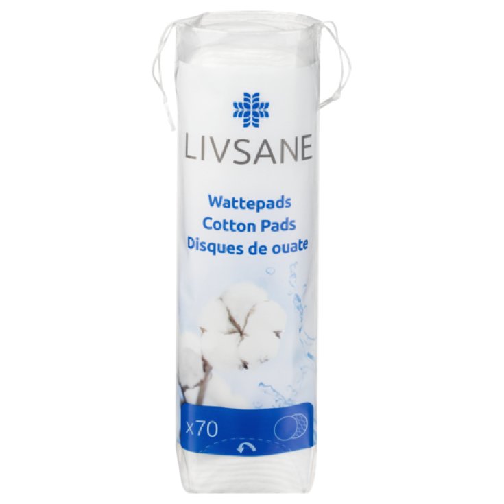 Cotton Pads Livsane 70 Pezzi