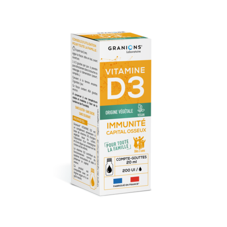 Vitamina D3 Granions 20ml