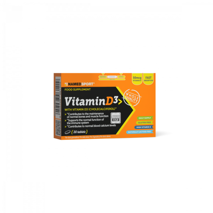 Vitamin D3 NamedSport 30 Compresse