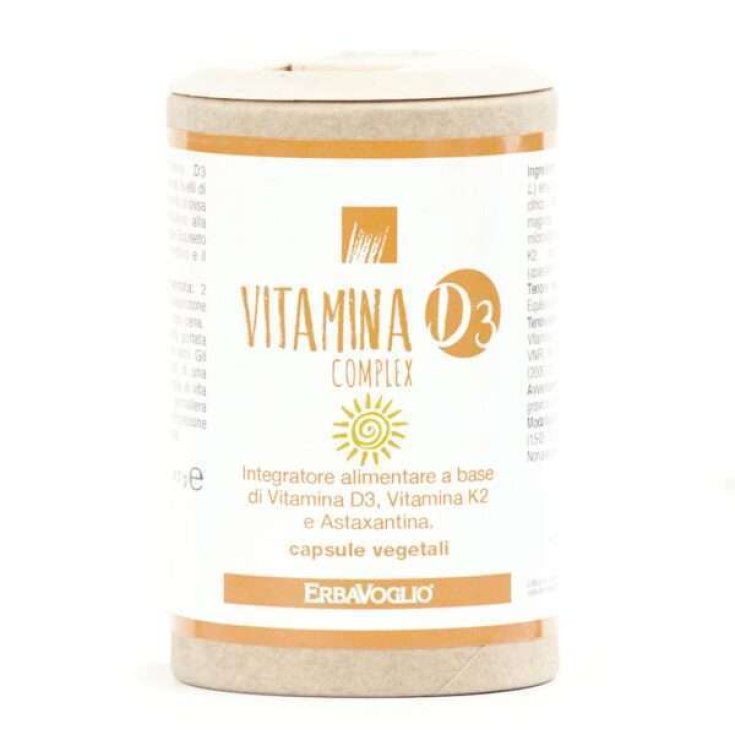 Vitamina D3 Complex Erbavoglio 60 Capsule