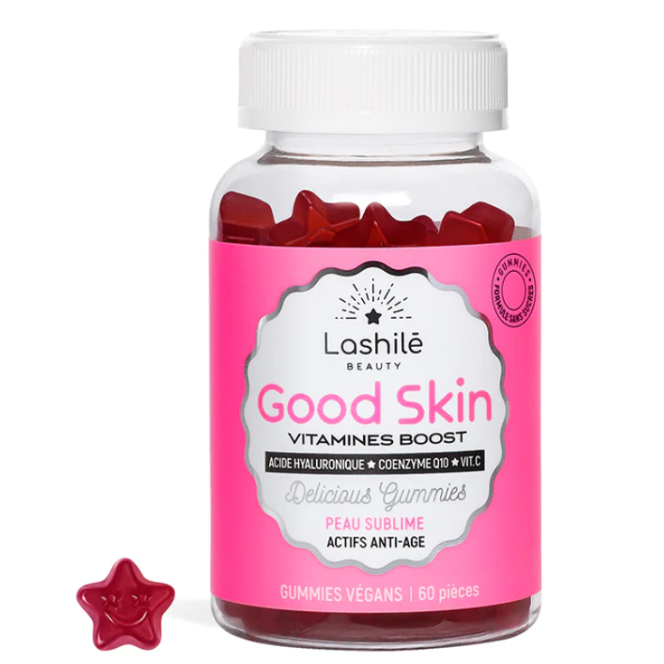 Good Skin Vitamines Boost Lashilé Beauty 60 Gummies