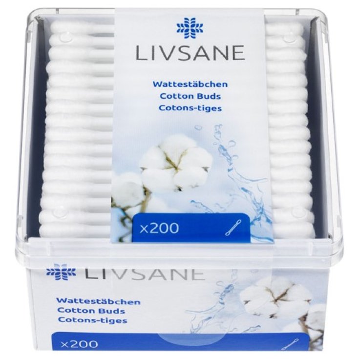 Cotton Buds Livsane 200 Pezzi