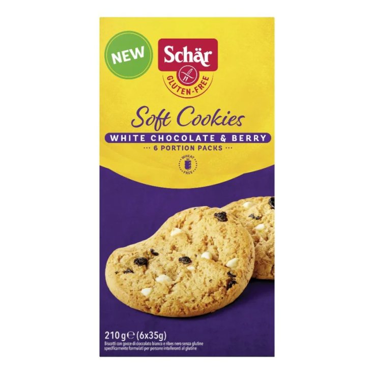 Soft Cookie White Chocolate & Berry Shär 210g