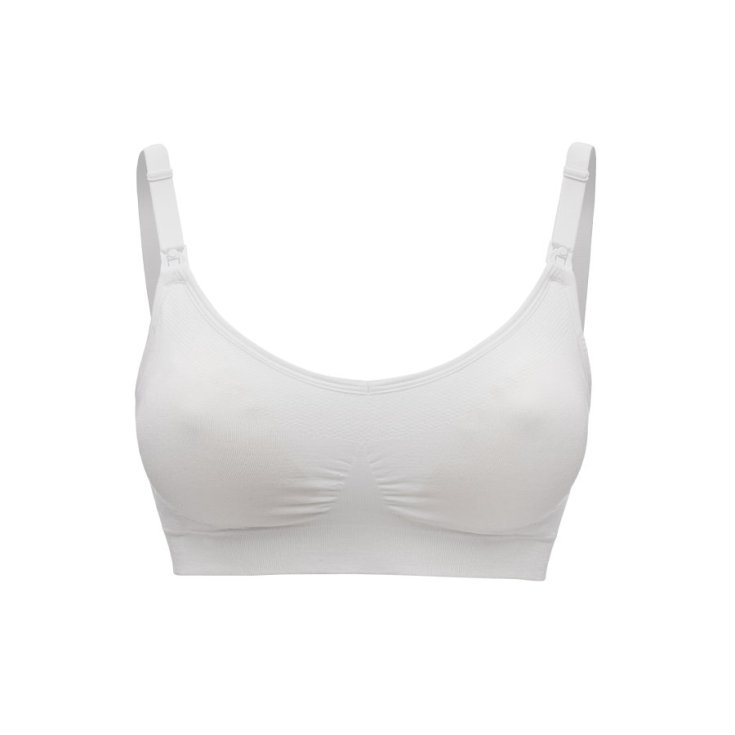 Reggiseno per Gravidanza e Allattamento Keep Cool Ultra Bianco Tg.M Medela