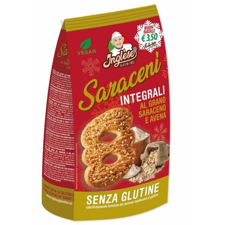 Saraceni Integrali Christmas Inglese Senza Glutine 300g