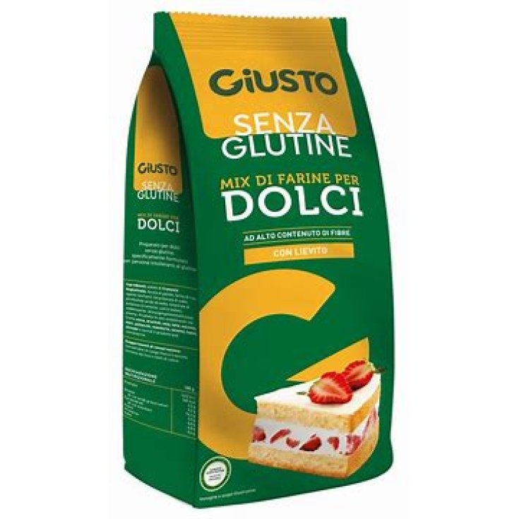 Giusto Senza Glutine Mix Di farine Per Dolci Giuliani 500g