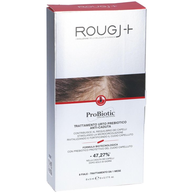 ProBiotic Trattamento Urto Prebiotico Anti-Caduta Rougj+ 8x5ml