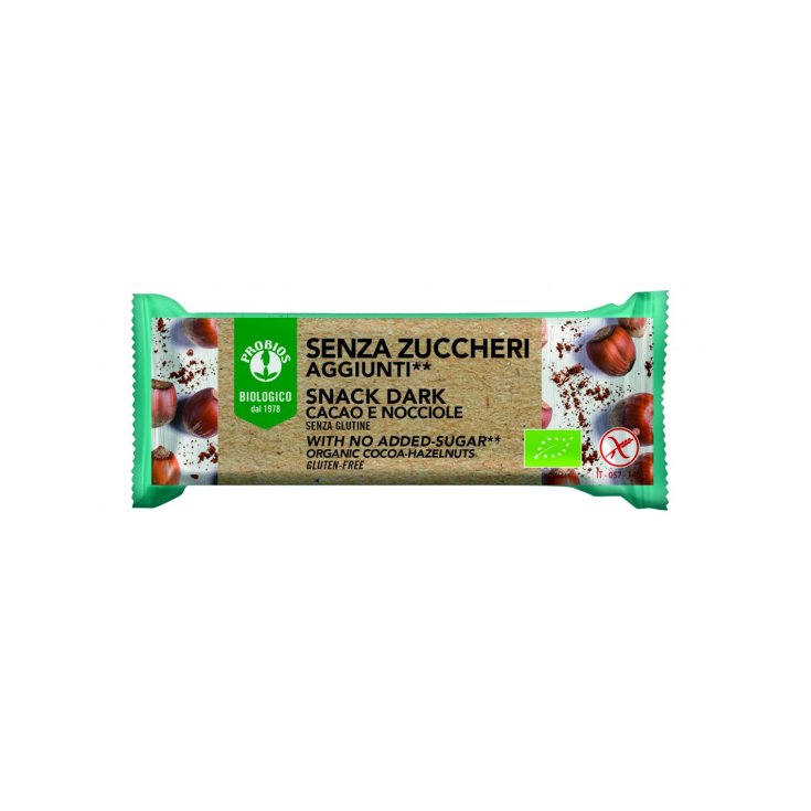 Snack Dark Cacao e Nocciole Probios 25g