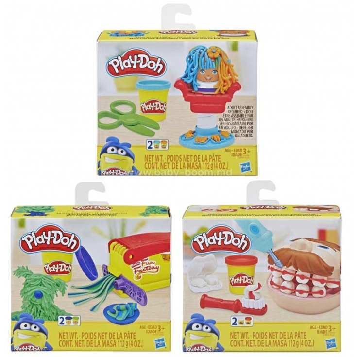 Play-Doh Mini Classici Assortiti 1 Confezione da 2 Vasetti 