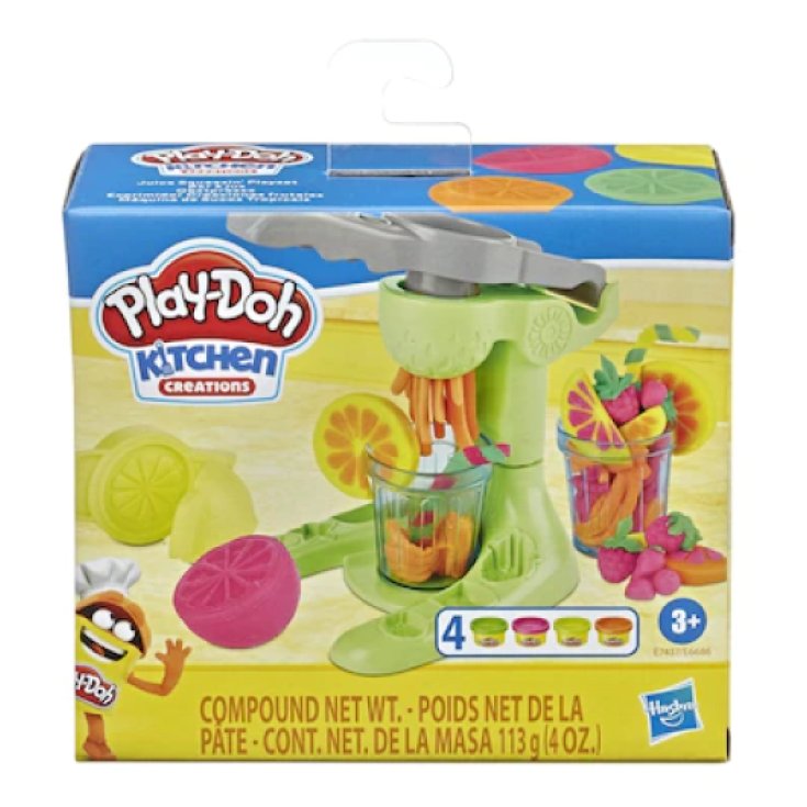 Play-Doh Kitchen Creations Frutti Tropicali  Hasbro 4 Vasetti con Formine