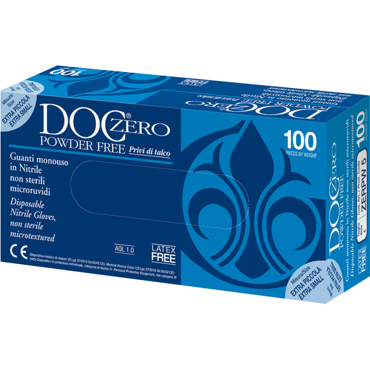 Doc Zero Powder Free Gardening 100 Pezzi