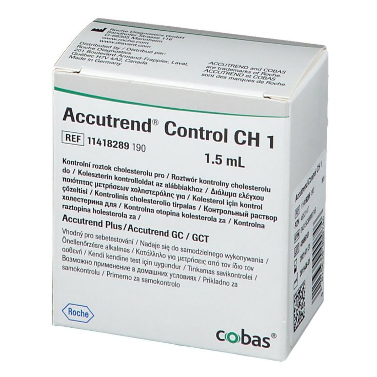Cobas Accutrend Control Ch1 Roche 1,5ml