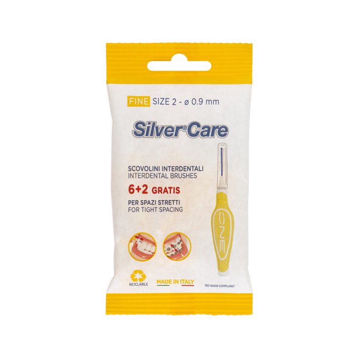 Scovolini ONE Fine Silver Care 8 Pezzi - Farmacia Loreto