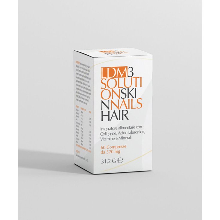 3 Solution Skin Nails Hair LDM 60 Compresse