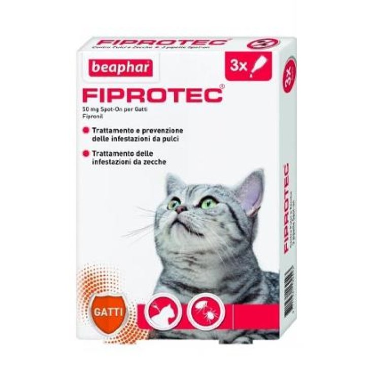 Fiprotec® Beaphar 3 Pipette Gatti