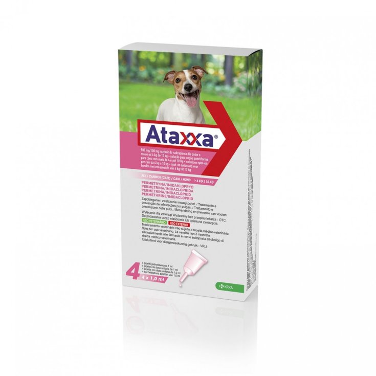 Ataxxa Spot-On 1ml 4-10kg Krka 4 Pipette