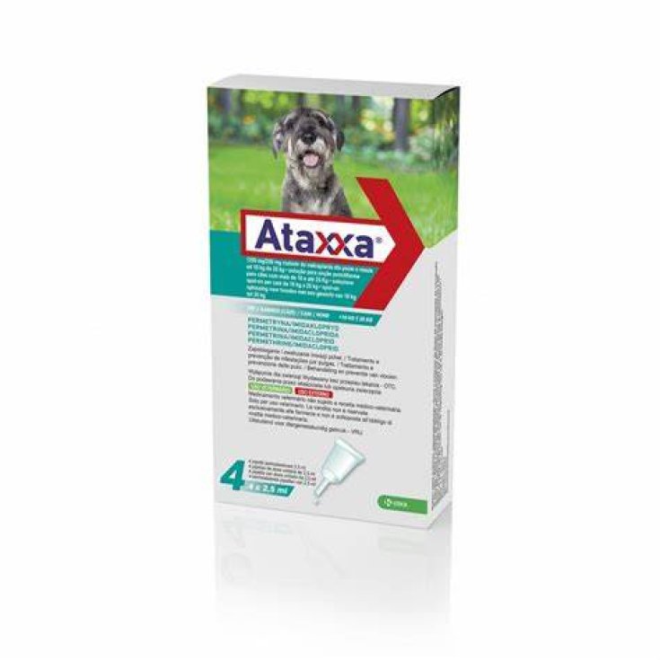 Ataxxa Spot-On 2,5ml 10-25kg Krka 4 Pipette