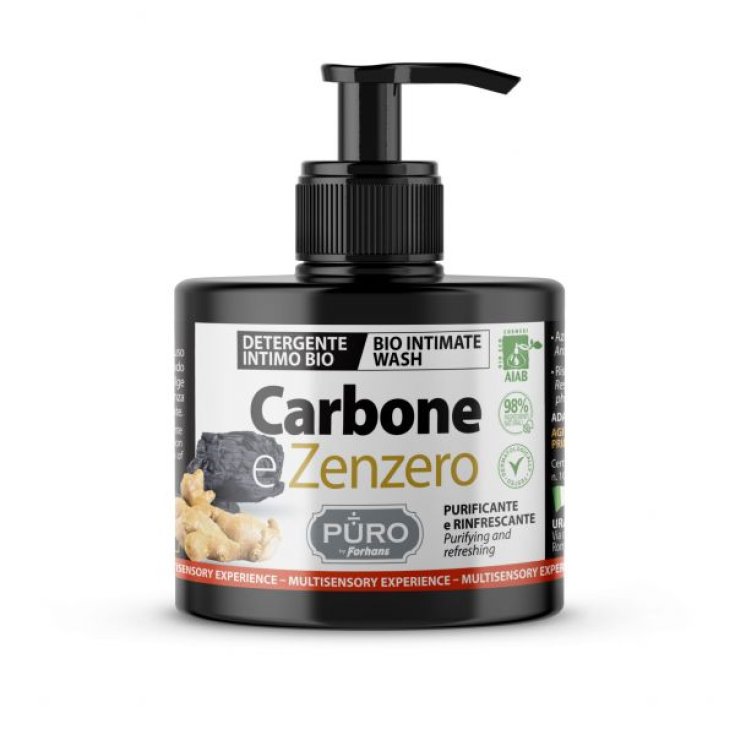 Detergente Intimo Bio Carbone e Zenzero Puro by Forhans 250ml