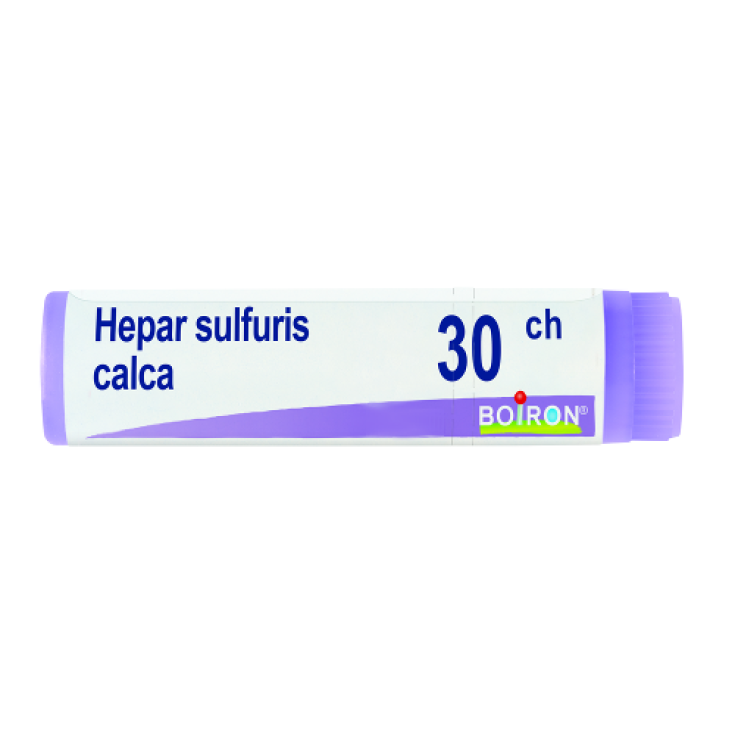 Hepar Sulfuris Calcareum 30CH Boiron Globuli 1g