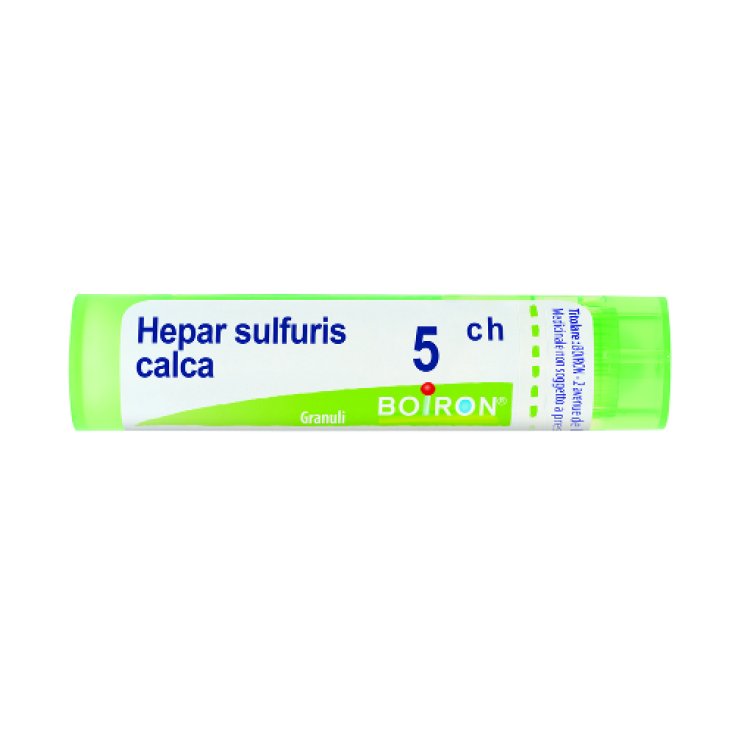 Hepar Sulfuris Calcareum 5CH Boiron 80 Granuli 4g