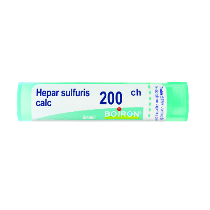 Hepar Sulfuris Calcareum 200CH Boiron Granuli 4g