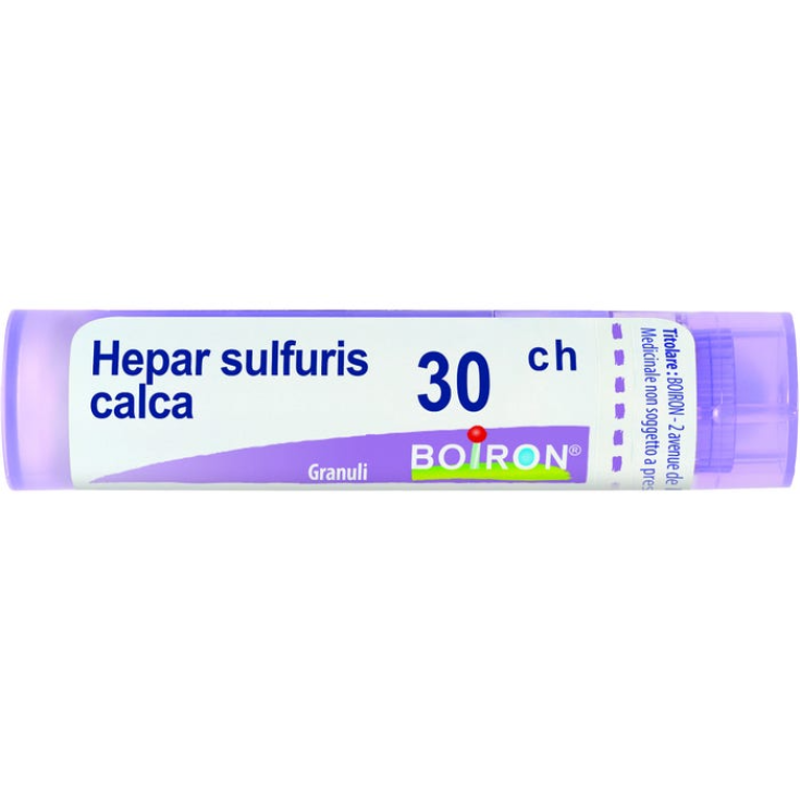 Hepar Sulfuris Calcareum 30CH Boiron Granuli 4g